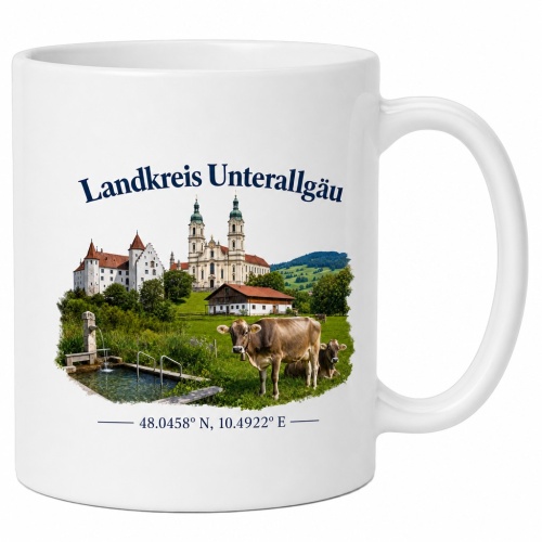 Tasse »Landkreis Unterallgäu«