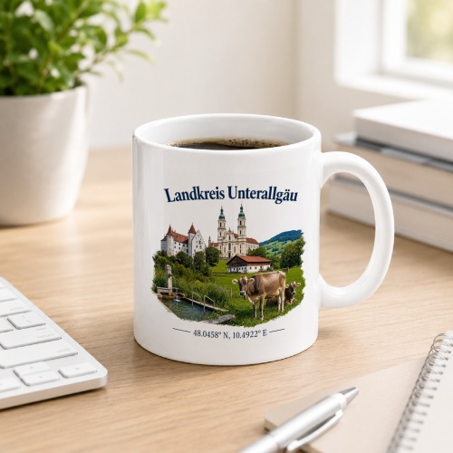 Tasse »Landkreis Unterallgäu«