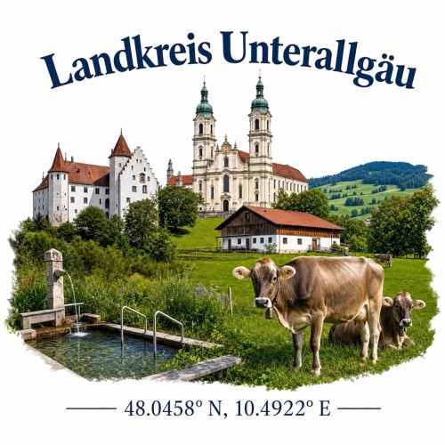 Tasse »Landkreis Unterallgäu«