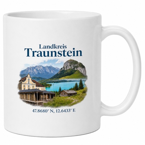 Tasse »Landkreis Traunstein«
