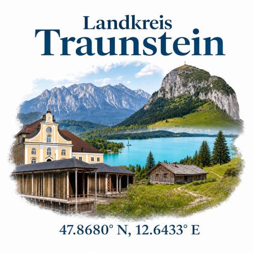 Tasse »Landkreis Traunstein«