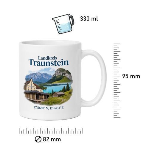 Tasse »Landkreis Traunstein«