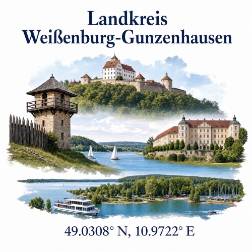 Tasse »Landkreis Weißenburg-Gunzenhausen«