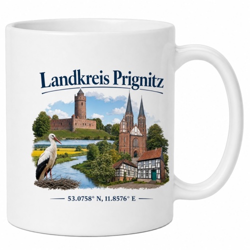 Tasse »Landkreis Prignitz«