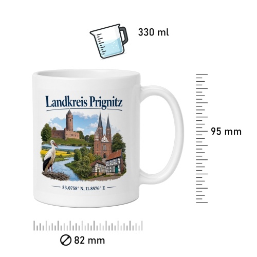 Tasse »Landkreis Prignitz«