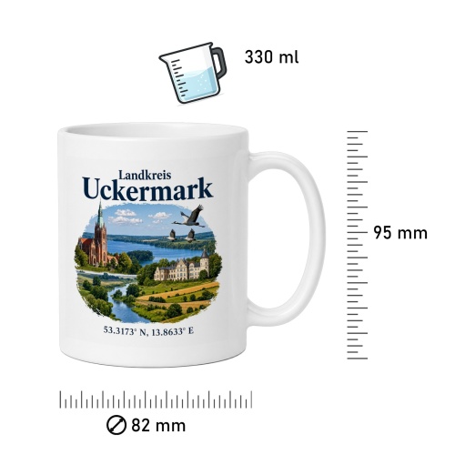 Tasse »Landkreis Uckermark«