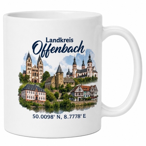 Tasse »Landkreis Offenbach«