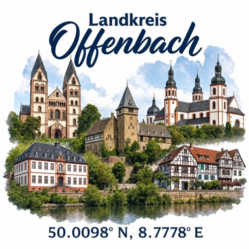 Tasse »Landkreis Offenbach«