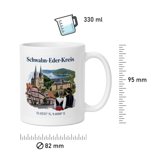 Tasse »Schwalm-Eder-Kreis«