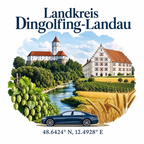 Tasse »Landkreis Dingolfing-Landau«