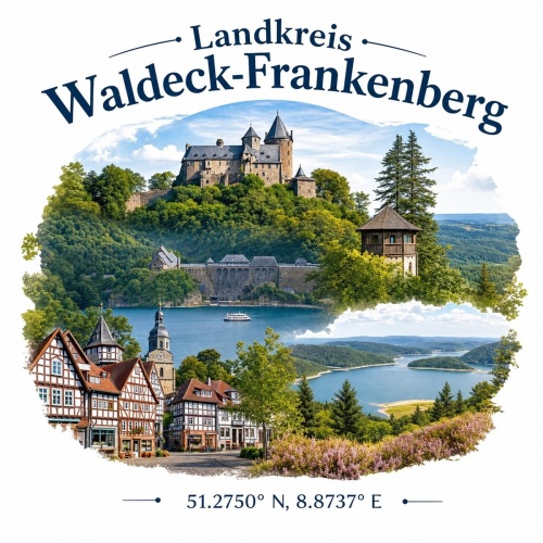 Tasse »Landkreis Waldeck-Frankenberg«