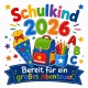 Tasse »Schulkind 2026 – Bereit für ein großes Abenteuer«