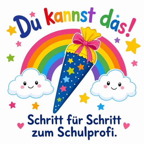 Tasse »Du kannst das! Schritt für Schritt zum...