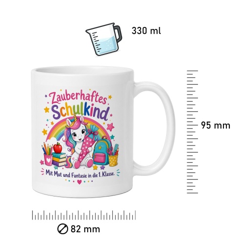 Tasse »Zauberhaftes Schulkind«