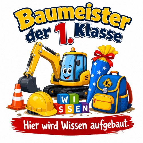 Tasse »Baumeister der 1. Klasse«