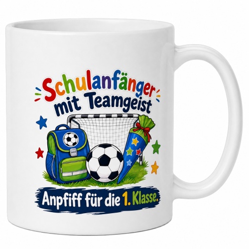 Tasse »Schulanfänger mit Teamgeist«