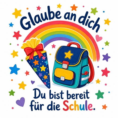 Tasse »Glaube an dich. Du bist bereit für die...