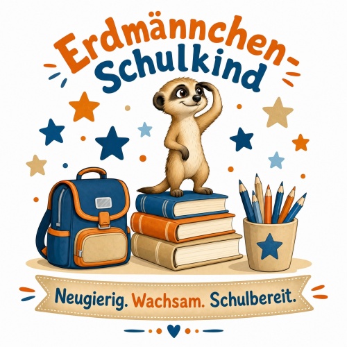 Tasse »Erdmännchen-Schulkind«