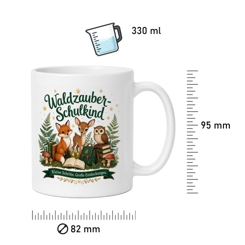 Tasse »Waldzauber-Schulkind«