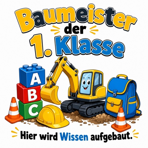 Tasse »Baumeister der 1. Klasse«