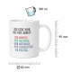 Tasse »Ich gebe 100% bei der Arbeit«