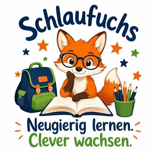 Tasse »Schlaufuchs – Neugierig lernen. Clever...