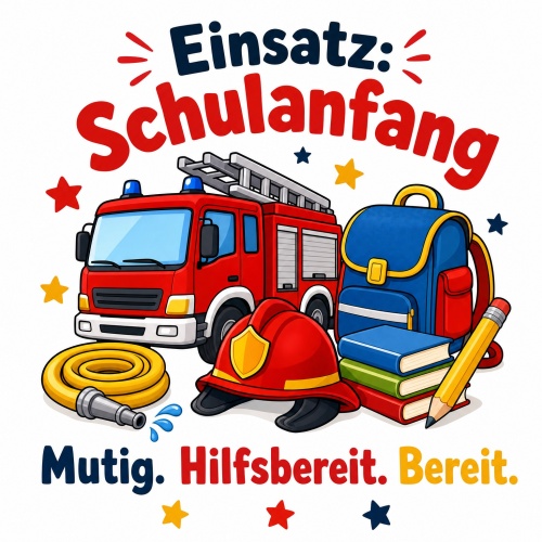 Tasse »Einsatz: Schulanfang – Mutig....