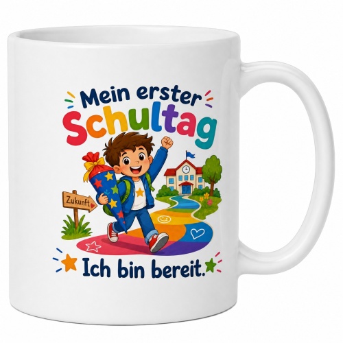 Tasse »Mein erster Schultag – Ich bin...