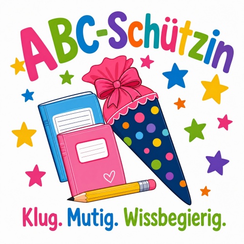Tasse »ABC-Schützin – Klug. Mutig....