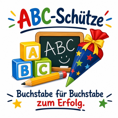 Tasse »ABC-Schütze – Buchstabe für...