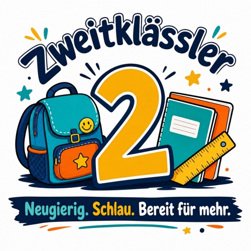 Tasse »Zweitklässler – Neugierig....
