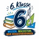 Tasse »6. Klasse – Wissen. Wachstum. Neue Herausforderungen.«