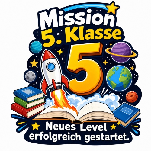 Tasse »Mission 5. Klasse – Neues Level...