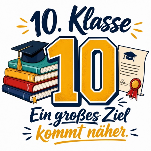 Tasse »10. Klasse – Ein großes Ziel...