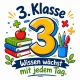 Tasse »3. Klasse – Wissen wächst mit jedem Tag«