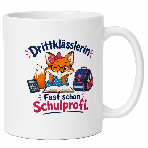 Tasse »Drittklässlerin – Fast schon...