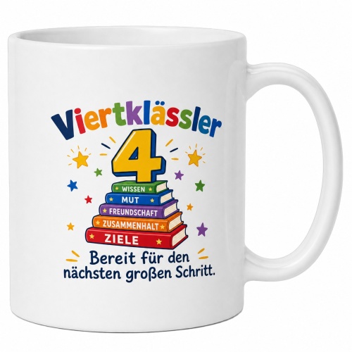 Tasse »Viertklässler – bereit für...