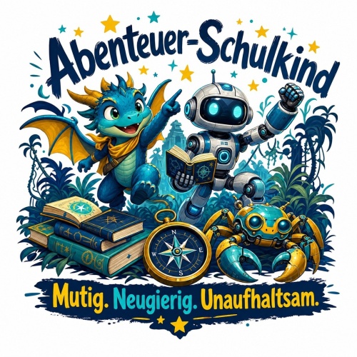 Tasse »Abenteuer-Schulkind – Mutig....