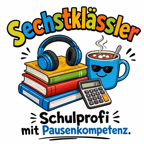 Tasse »Sechstklässler – Schulprofi mit...