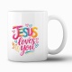 Tasse "Jesus loves you"