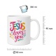 Tasse »Jesus loves you«