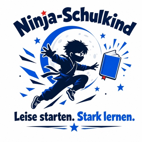 Tasse »Ninja-Schulkind – Leise starten. Stark...
