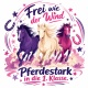 Tasse »Frei wie der Wind – Pferdestark in die 1. Klasse«