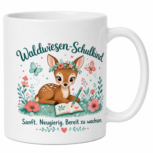 Tasse »Waldwesen-Schulkind«