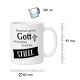 Tasse »Gott spricht durch die Stille«