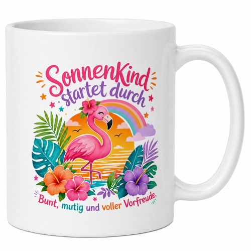 Tasse »SonnenKind startet durch«