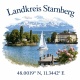 Tasse »Landkreis Starnberg mit See & Alpen«