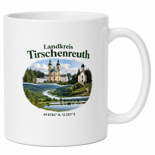 Tasse »Landkreis Tirschenreuth«