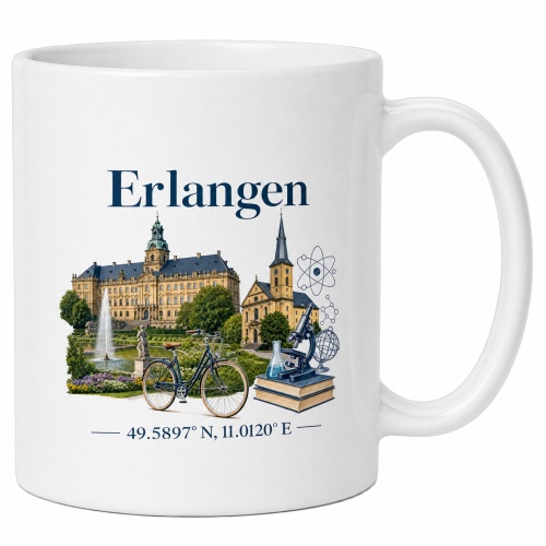 Tasse »Erlangen – Schloss &...