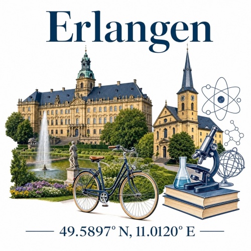 Tasse »Erlangen – Schloss &...